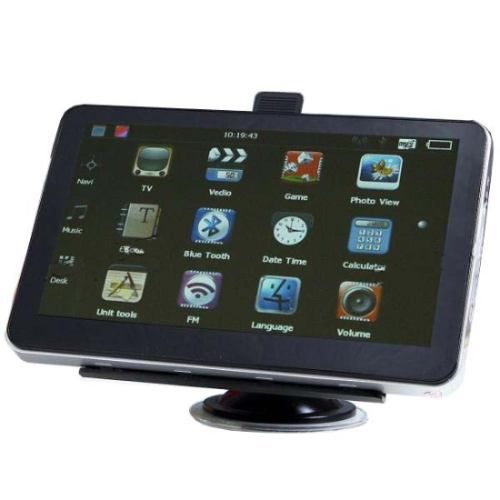 Gps com Tv Digital Tela 7" + Cartão de 2 GB