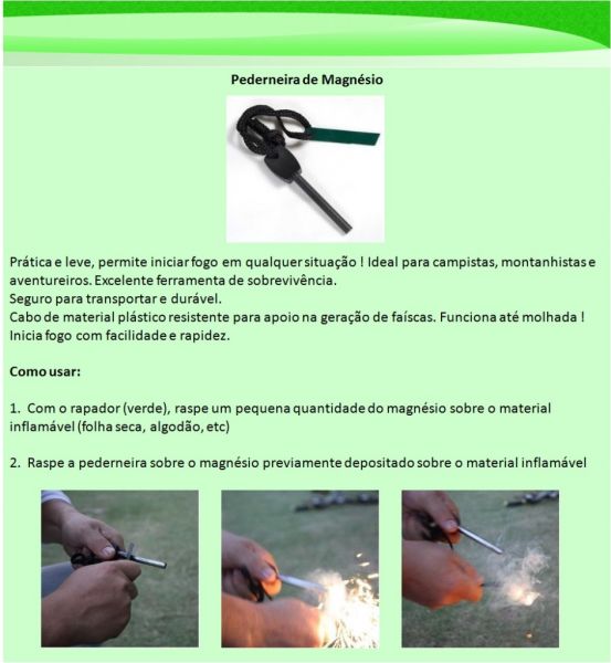 Pederneira - Sobrevivência, Camping, Pesca